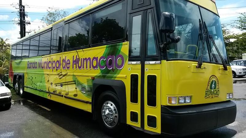 Representante Nardén Jaime Espinosa urge al municipio de humacao a hacer pronta entrega de autobús de la Banda Municipal de Humacao