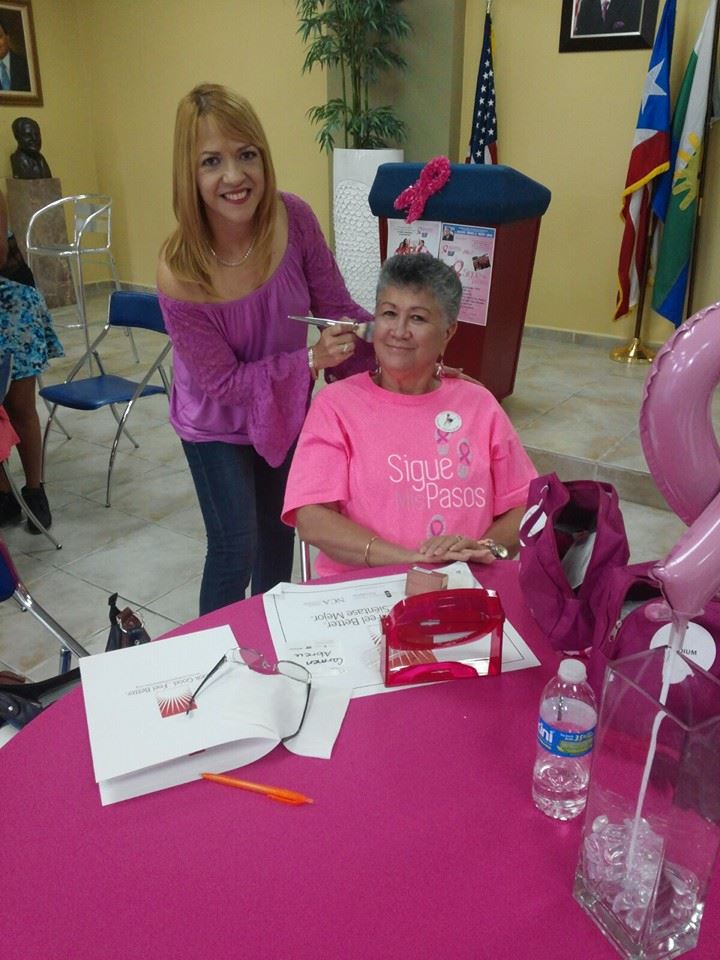 Primera Dama de Las Piedras recibe a sobrevivientes de cáncer