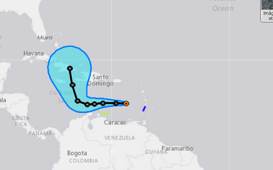 Mattew pasará lejos, pero se espera lluvia