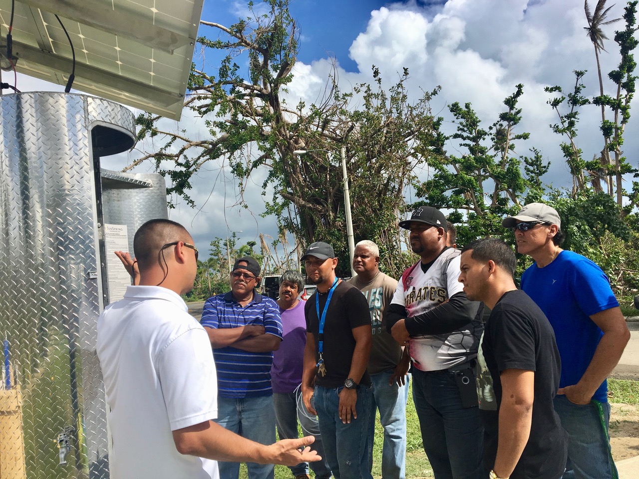 Instalan sistema de filtración de agua para beneficio de comunidad de Punta Santiago