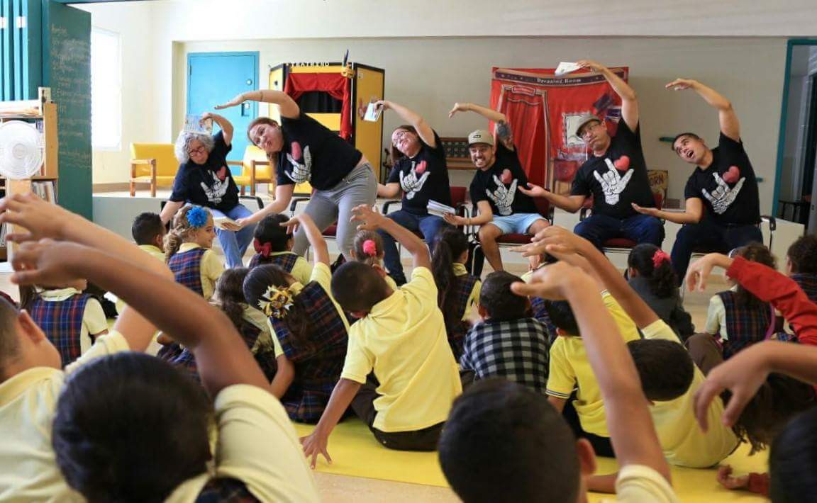 Sobre 100 niños impactados con la lectura de cuentos dramatizados