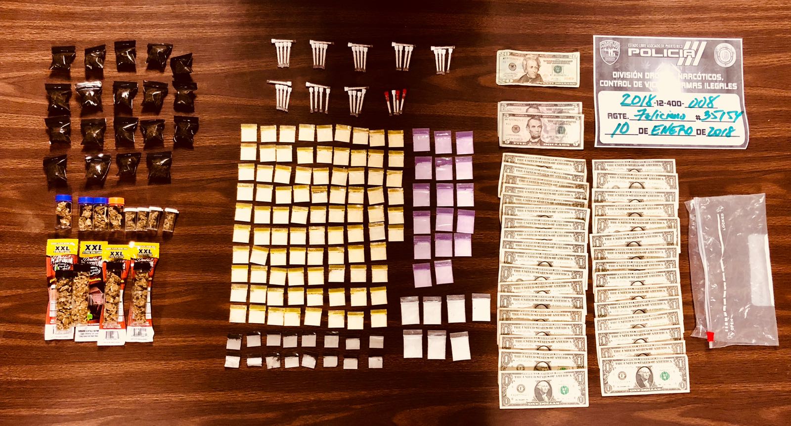 Arresto por sustancias controladas en Río Grande