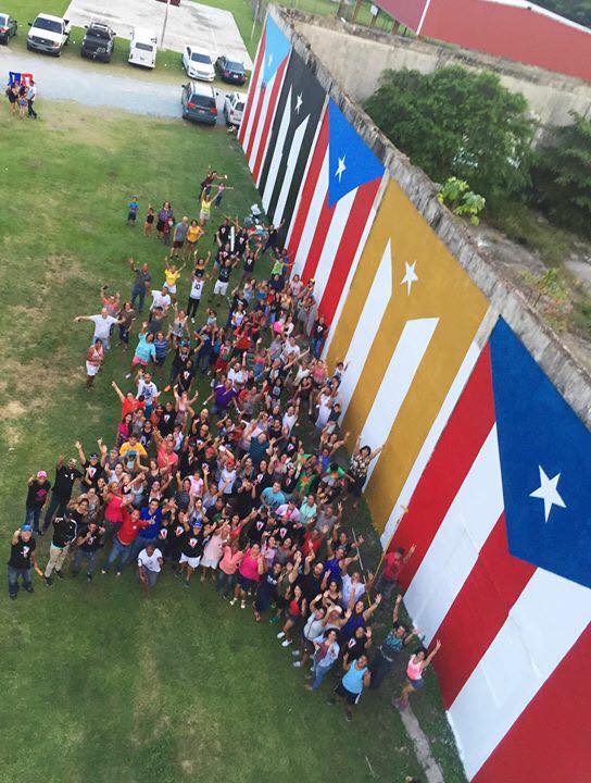 Pintará bandera #46 en Loíza