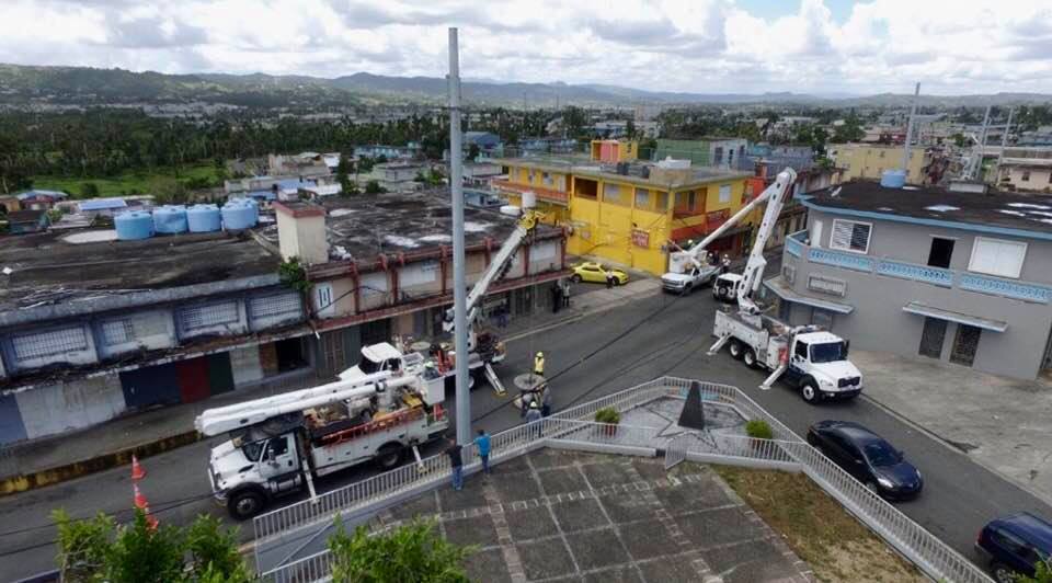 Casco urbano de Las Piedras “a punto de ver luz” por reparaciones de AEE