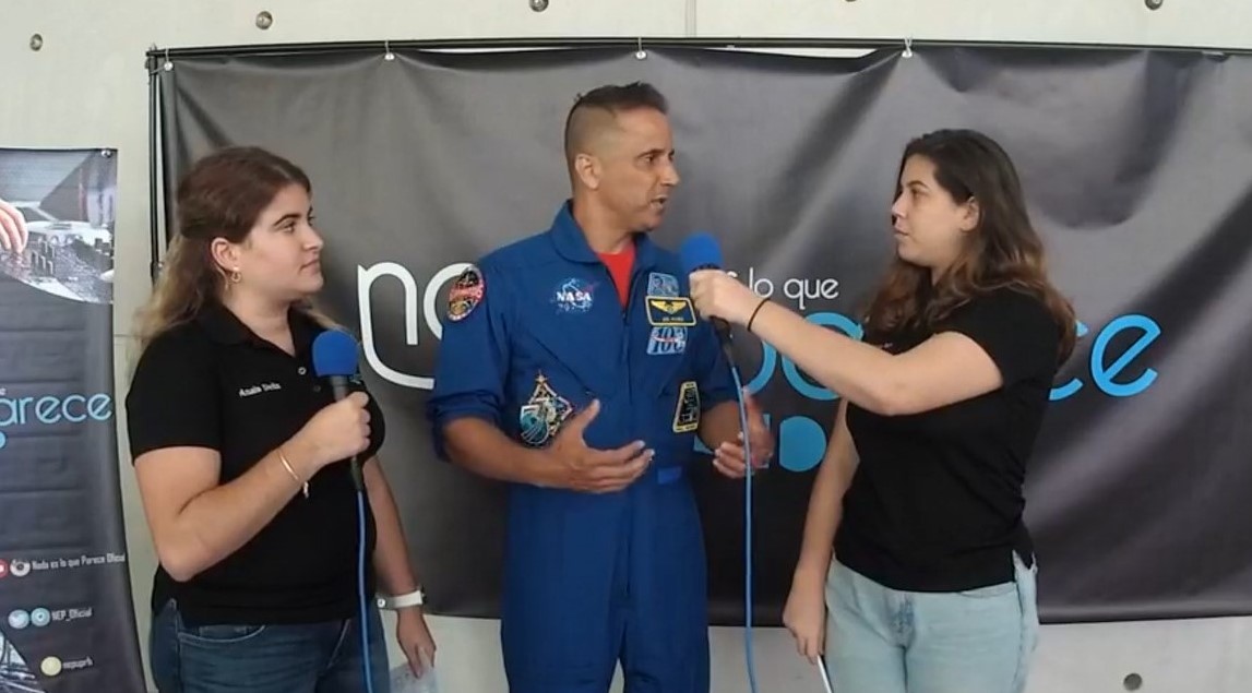 Llega astronauta boricua a Humacao