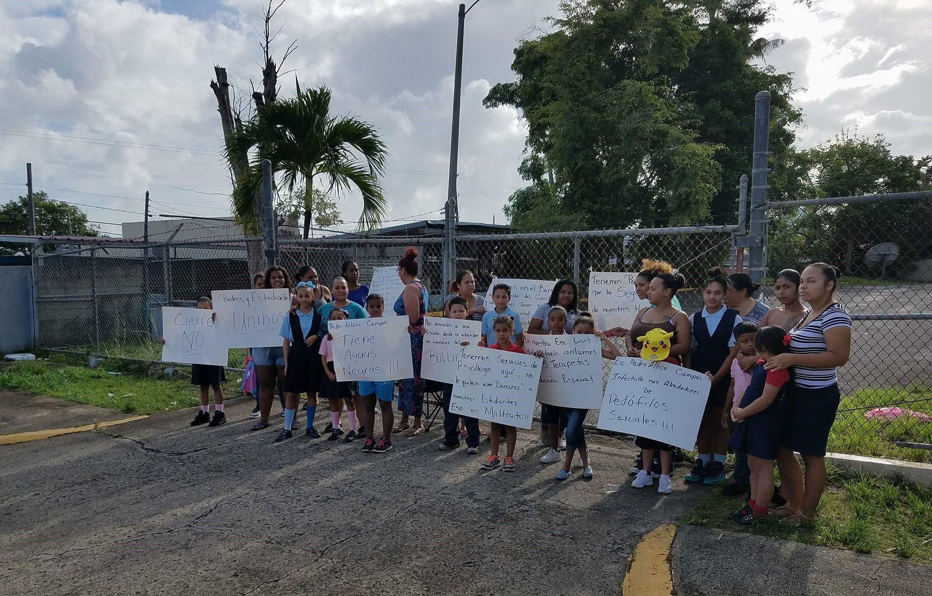 Boicot a pruebas META-PR en escuela de Canóvanas