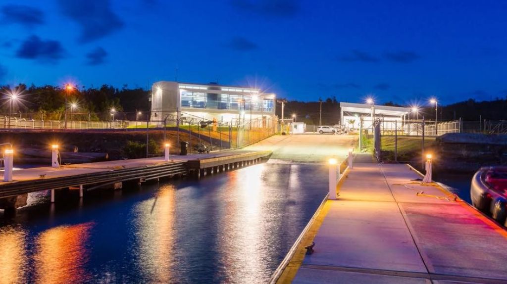 Aduanas estrena base en Ceiba