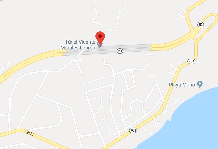 Cierre temporero de túneles de Maunabo por grabación de video musical