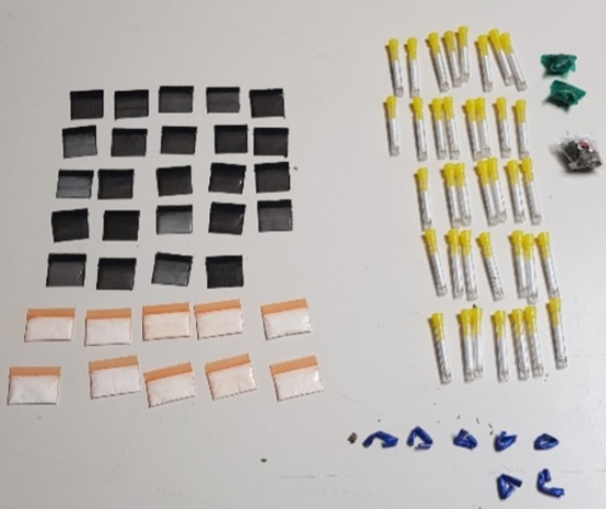 Arrestos y ocupación drogas en residenciales de la zona este
