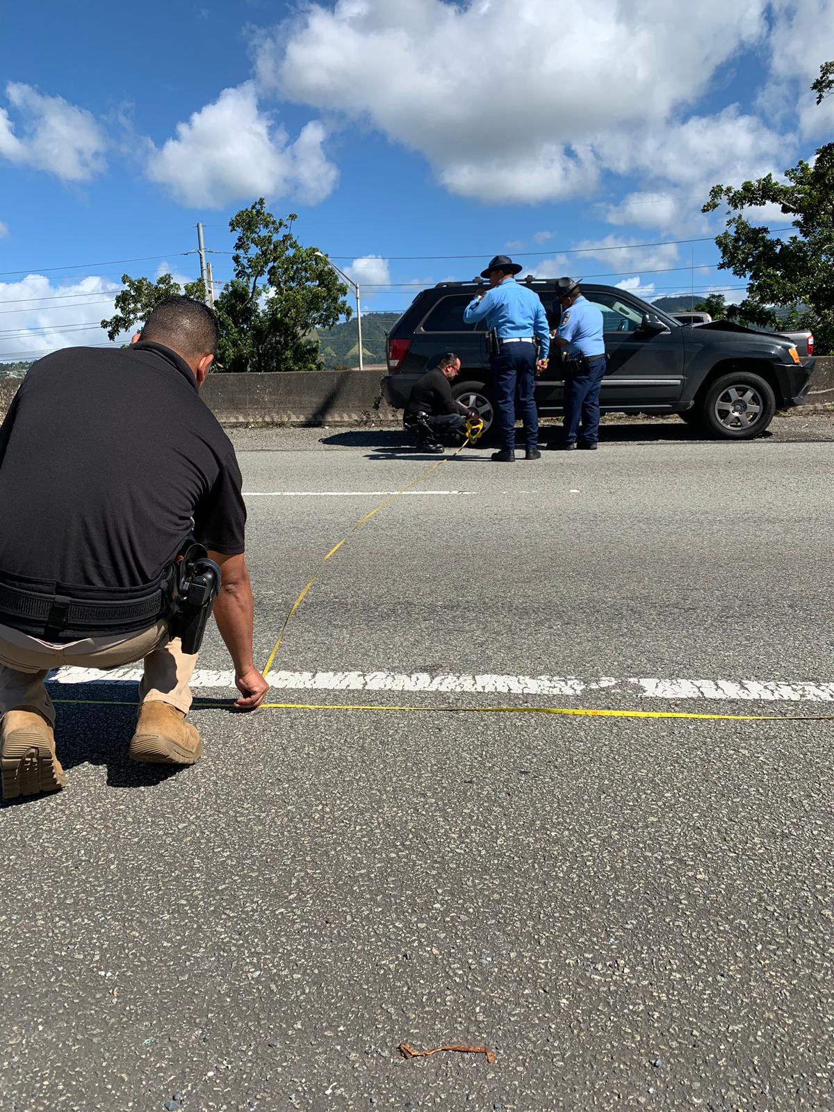 Sin identificar peatón atropellado en Juncos