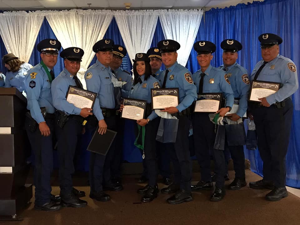 Valores del año en el área policiaca de Humacao