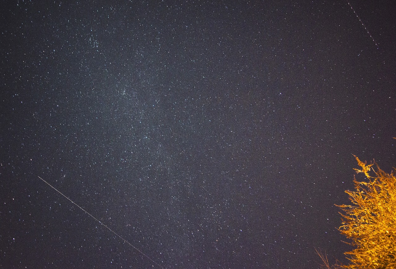 Lluvia de meteoros esta noche