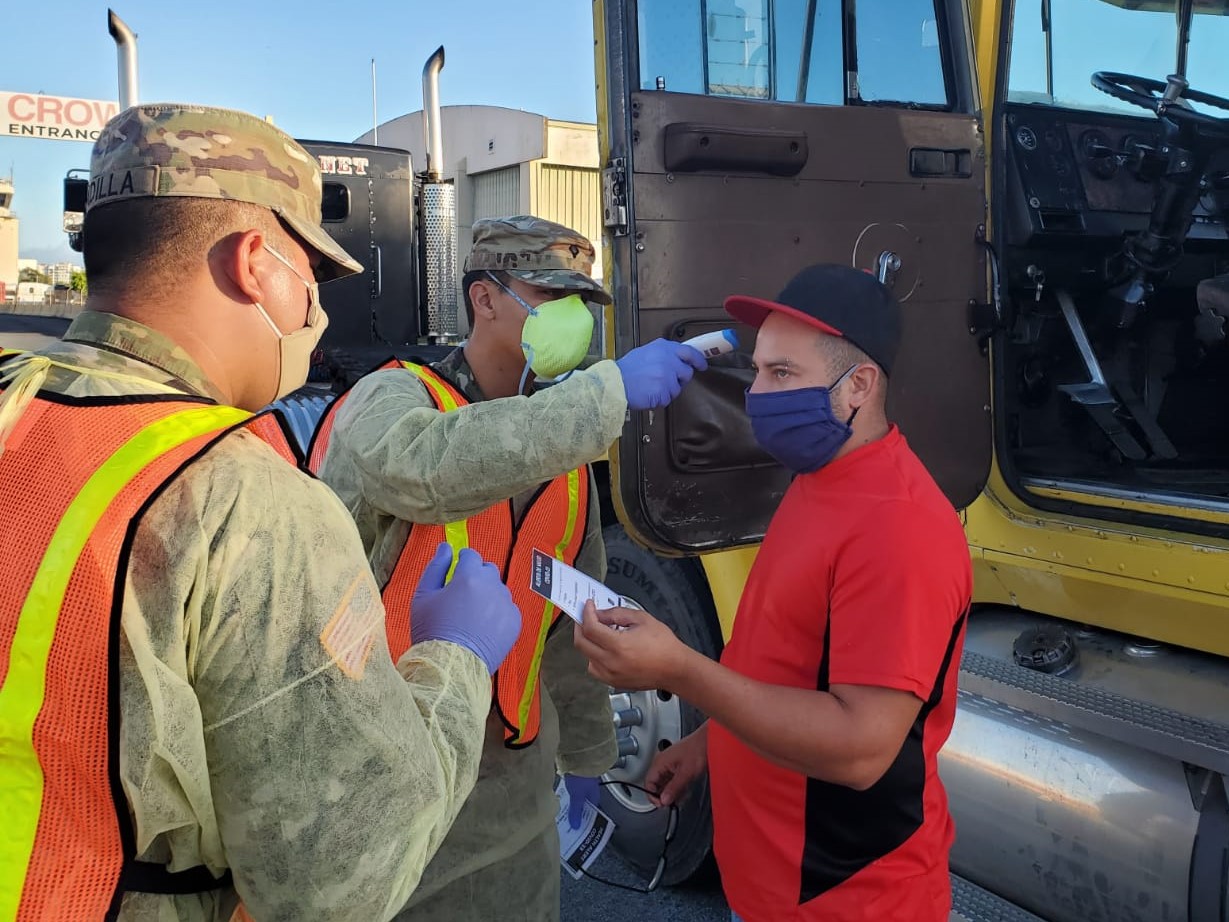Guardia Nacional inicia proceso de cernimiento a 600 camioneros en puertos de carga