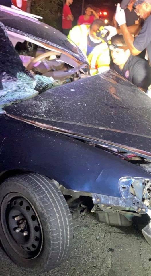 Accidente fatal en barrio Collores en Humacao