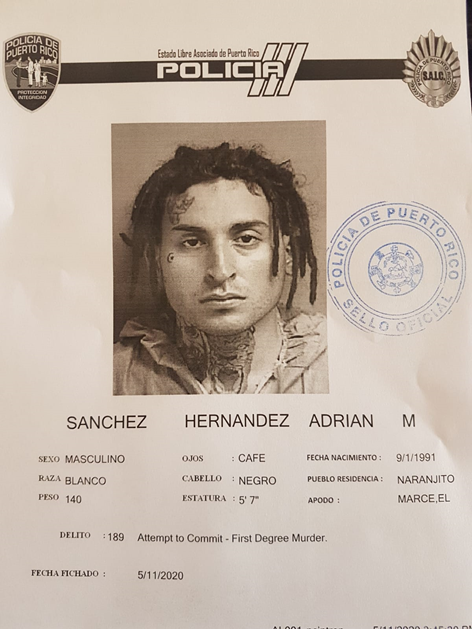 Radican cargos por asesinato en Gurabo