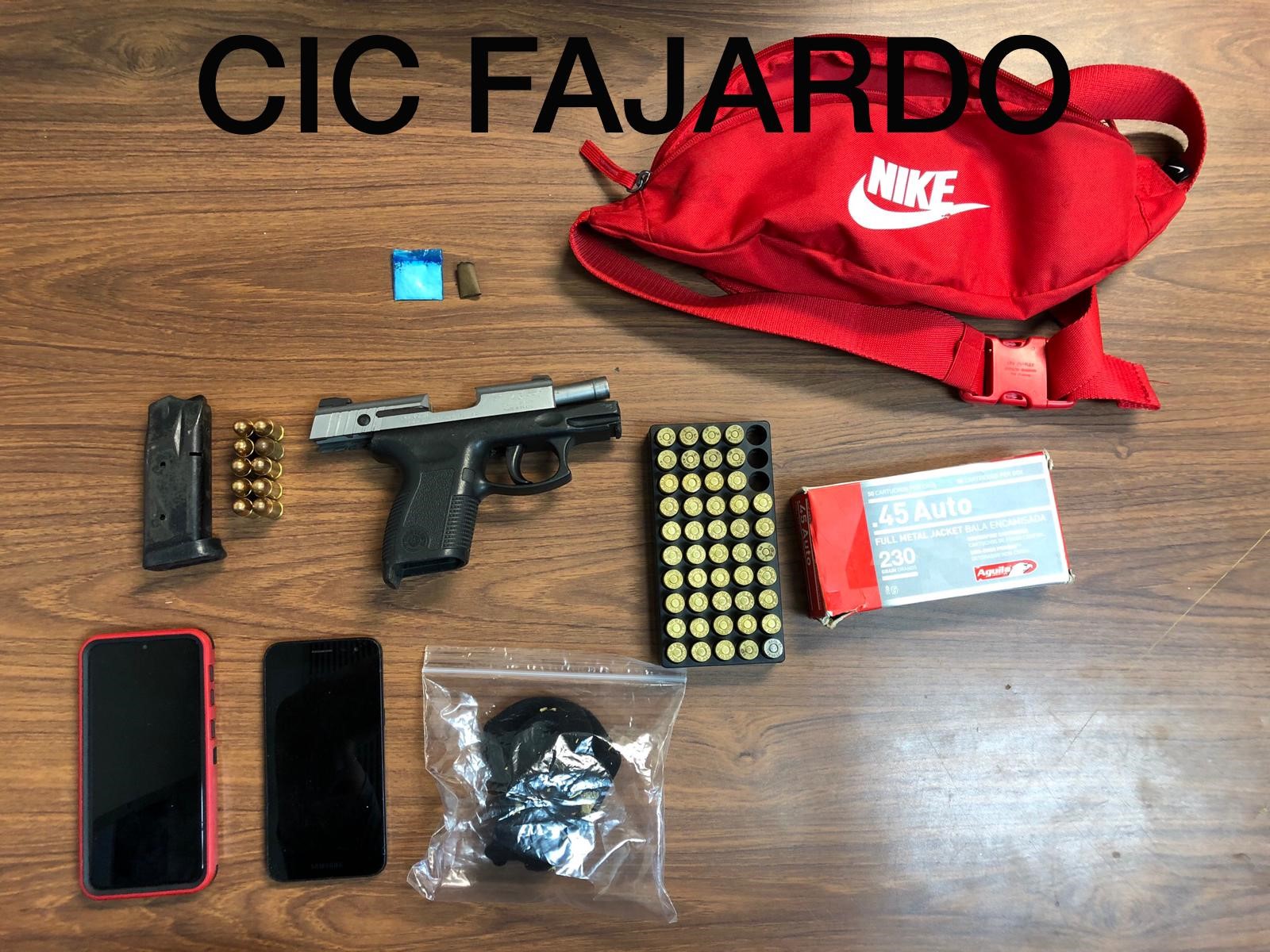 Ocupan pistola, municiones, cocaína y drogas durante allanamiento en Luquillo