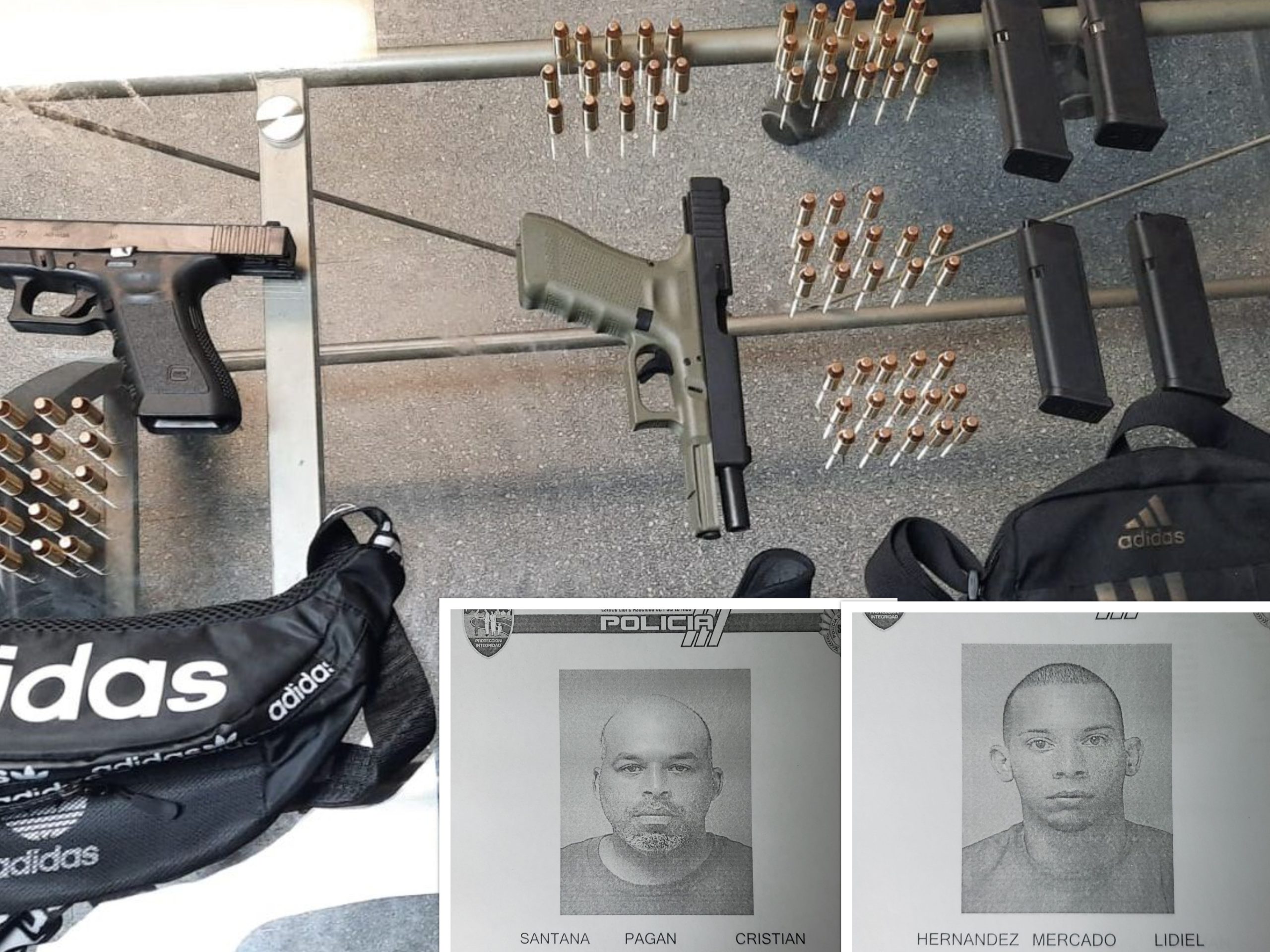 Libre bajo fianza dúo acusado por Ley de Armas en Naguabo