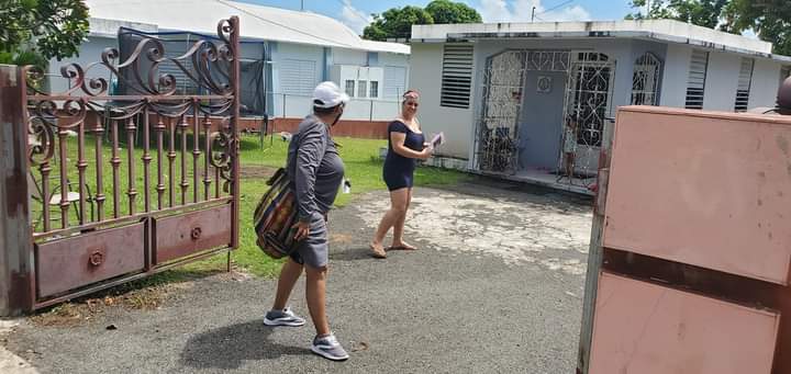 Líderes comunitarios cambian la ruta para entrega de 1,600 mascarillas en Yabucoa