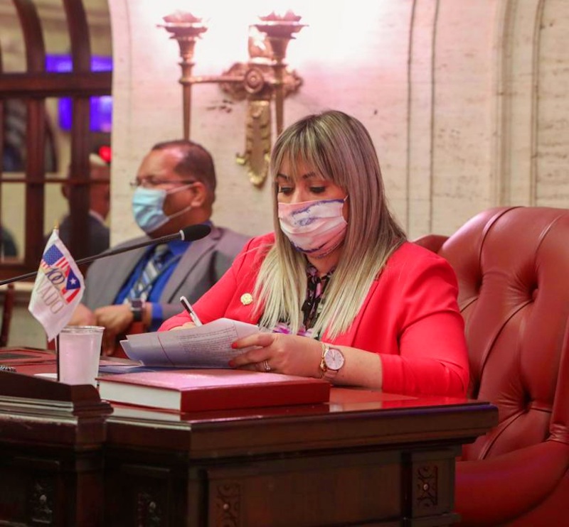 Senadora justificó voto a favor del aumento al sello de inspección  porque  era necesario
