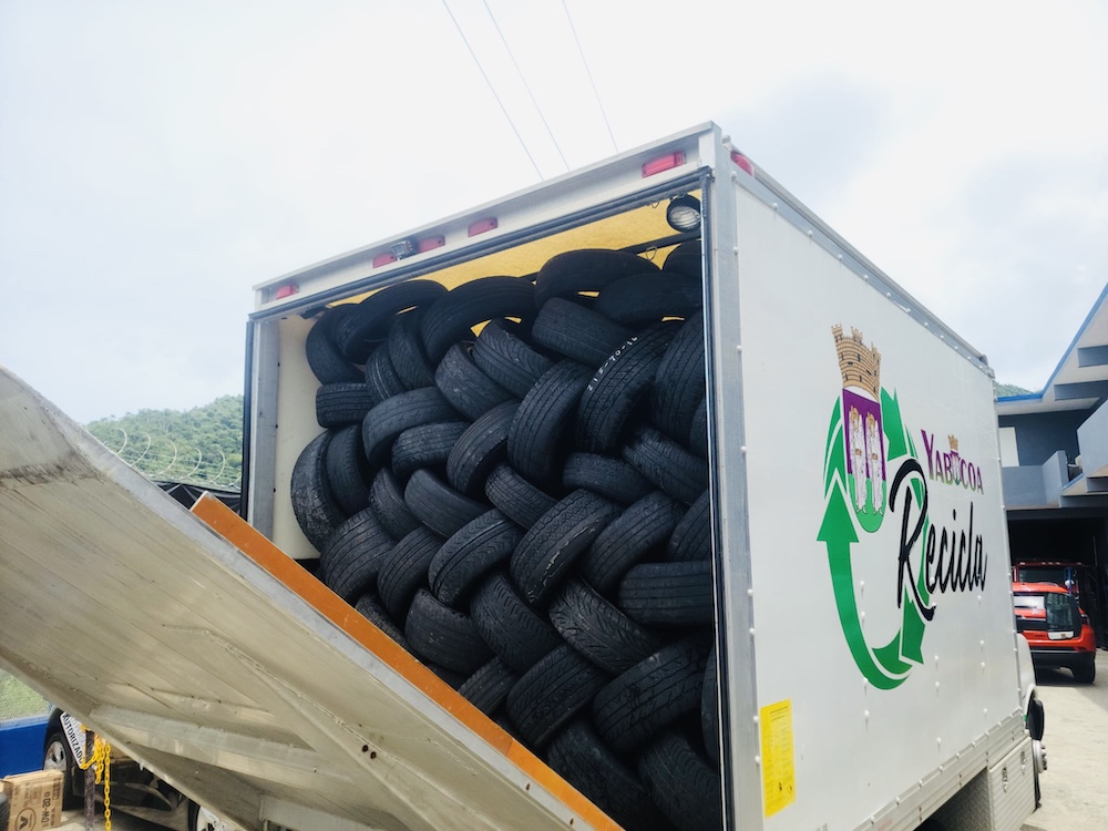 Yabucoa inicia recogido de gomas