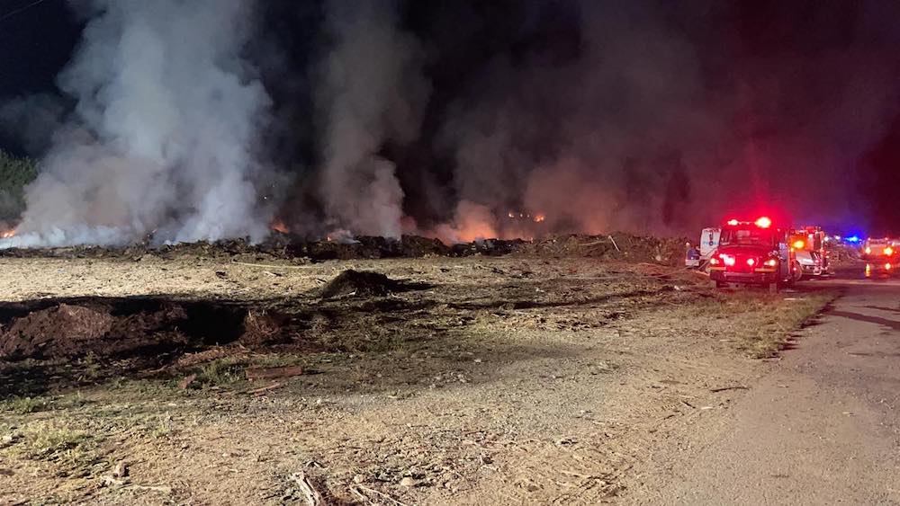 Alegan mano criminal en fuego frente al vertedero de Juncos