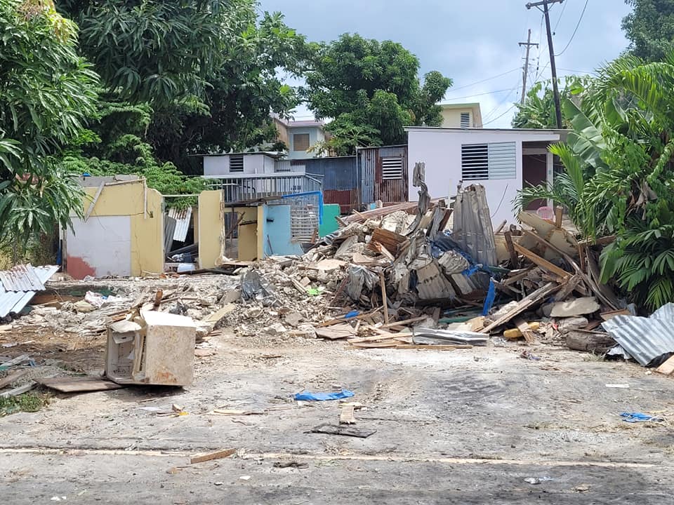 Para Acción de Gracias la reconstrucción del hogar de Cheo Coquí