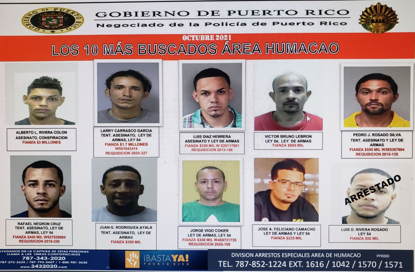 Autoridades realizan búsqueda para dar con el paradero de uno de los más buscados de Humacao    