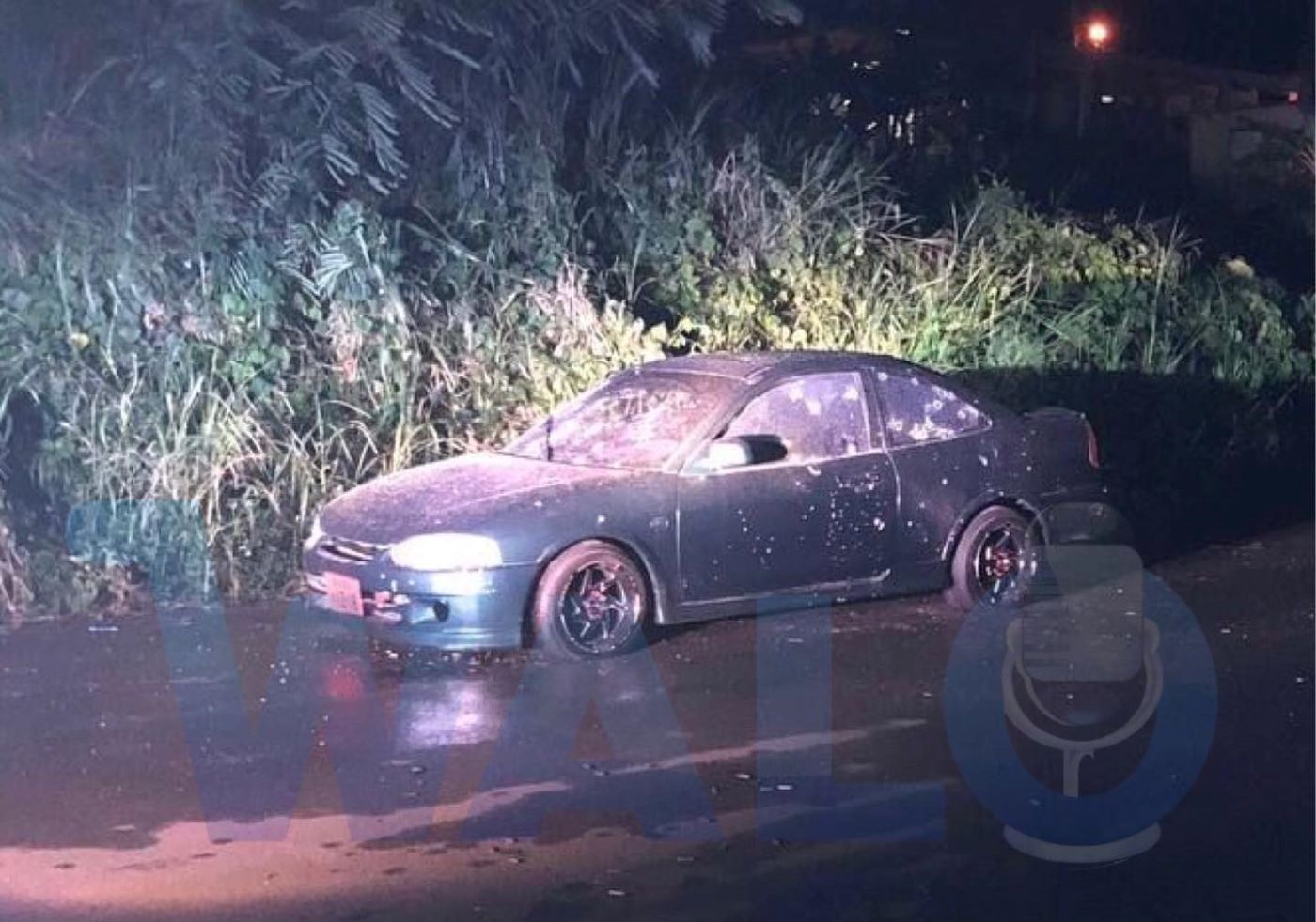 Bajo investigación del CIC vehículo baleado en Naguabo