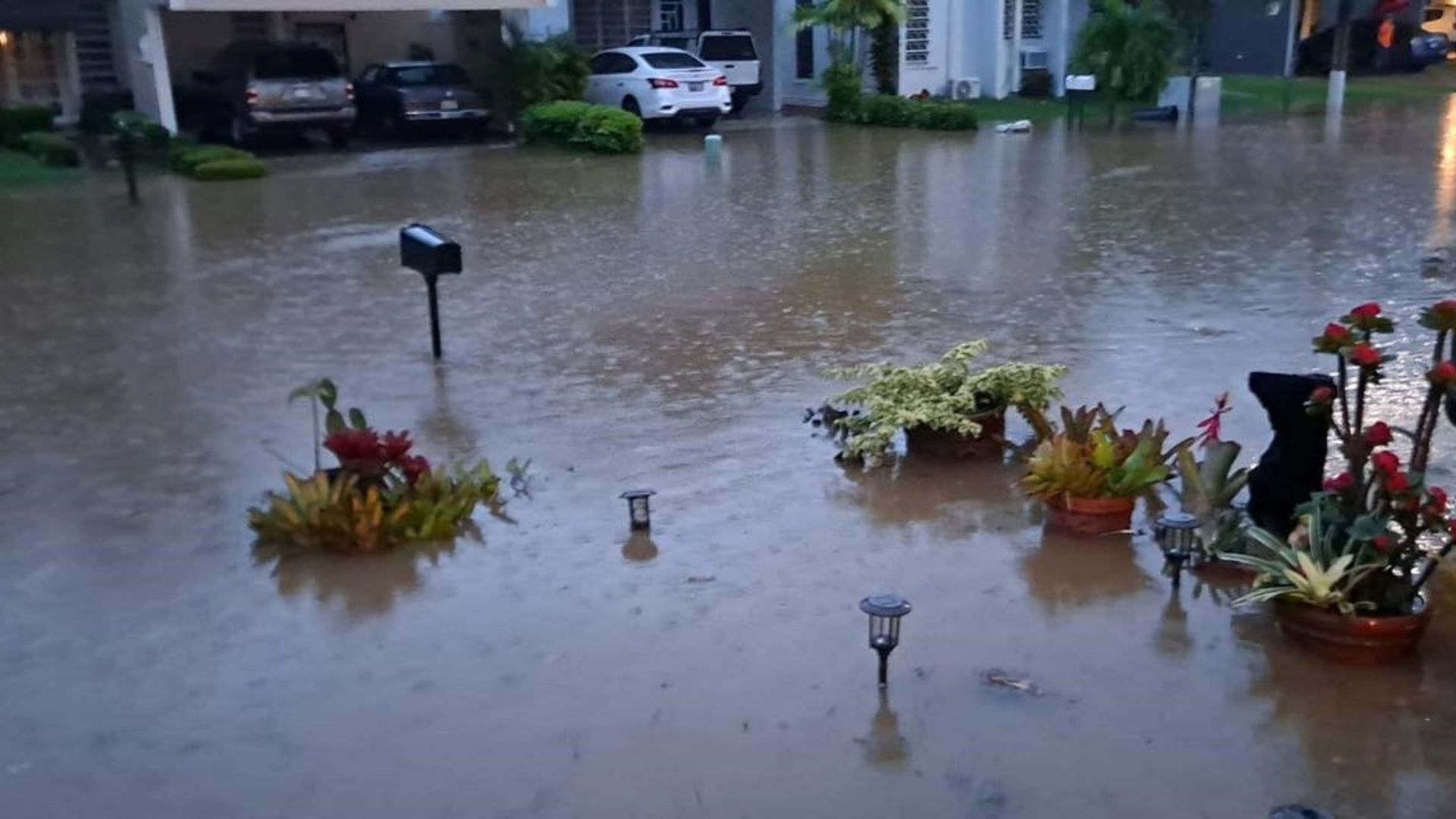 Carreteras y residencias en Humacao enfrentan inundaciones