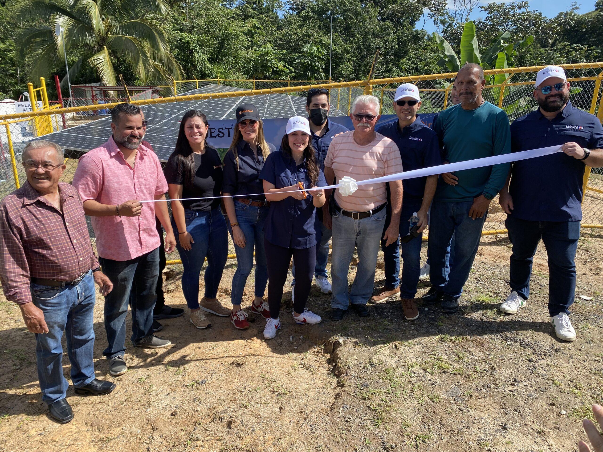 Inauguran acueducto comunitario en Yabucoa