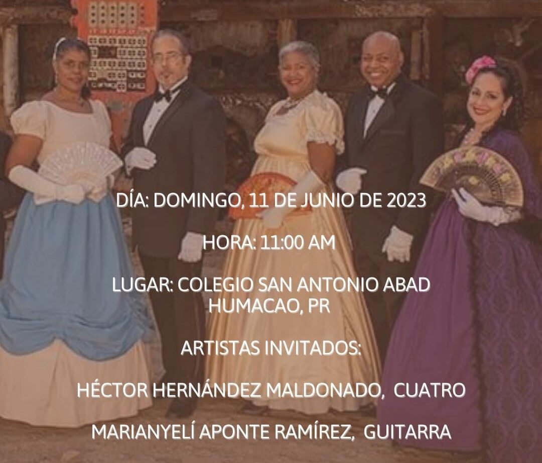 A disfrutar este domingo del concierto de Danzas en Humacao