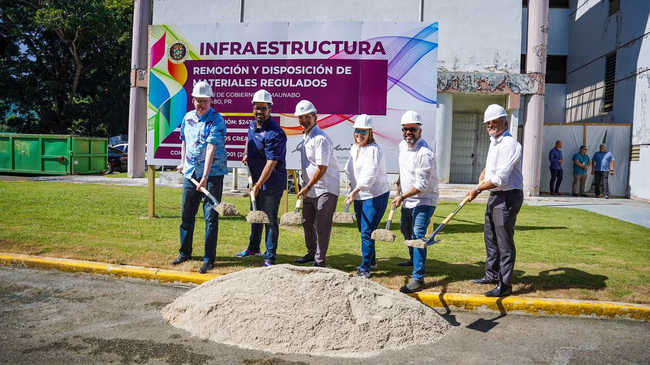 Anuncian comienzo de reconstrucción del Centro de Gobierno en Maunabo