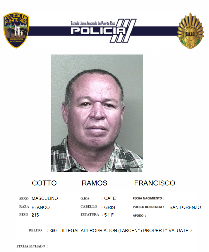Diligencian orden de arresto por apropiación ilegal en San Lorenzo