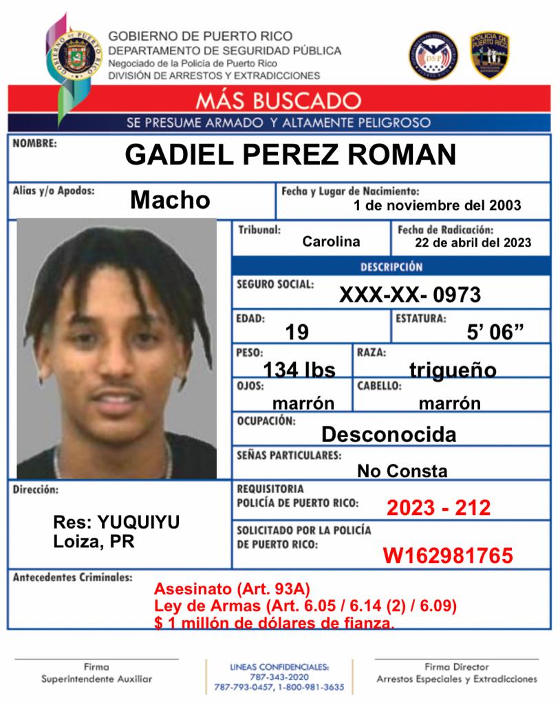 Buscan dar con el paradero de uno de los imputados de cometer el asesinato de Joniel Pacheco