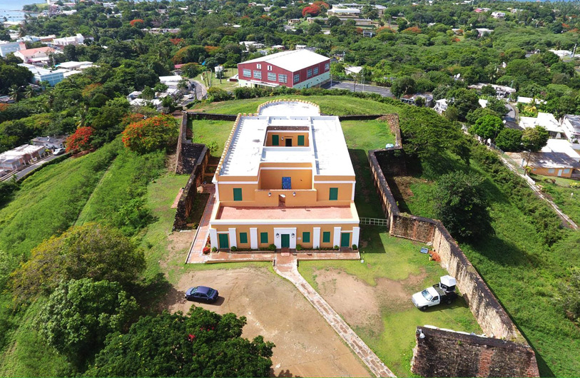 ICP solicita urgencia a FEMA para atender el colapso parcial del techo del Fortín Conde de Mirasol en Vieques