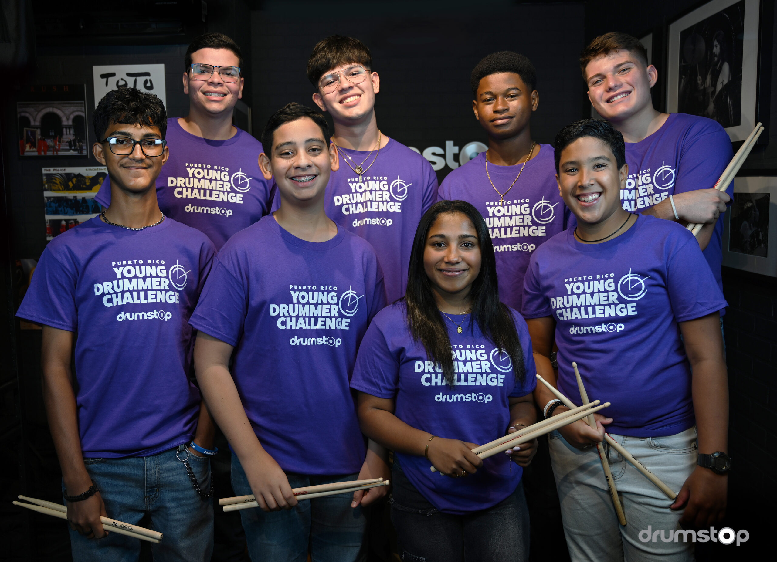 Ocho jóvenes del área este se preparan para la gran final del Puerto Rico Young Drummer Challenge
