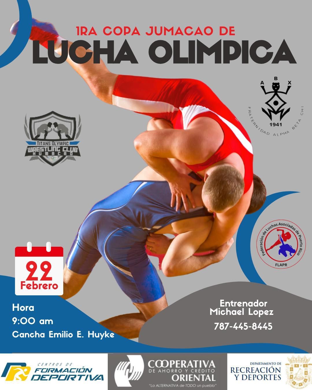 Humacao se prepara para la 1era Copa Jumacao de Lucha Olímpica