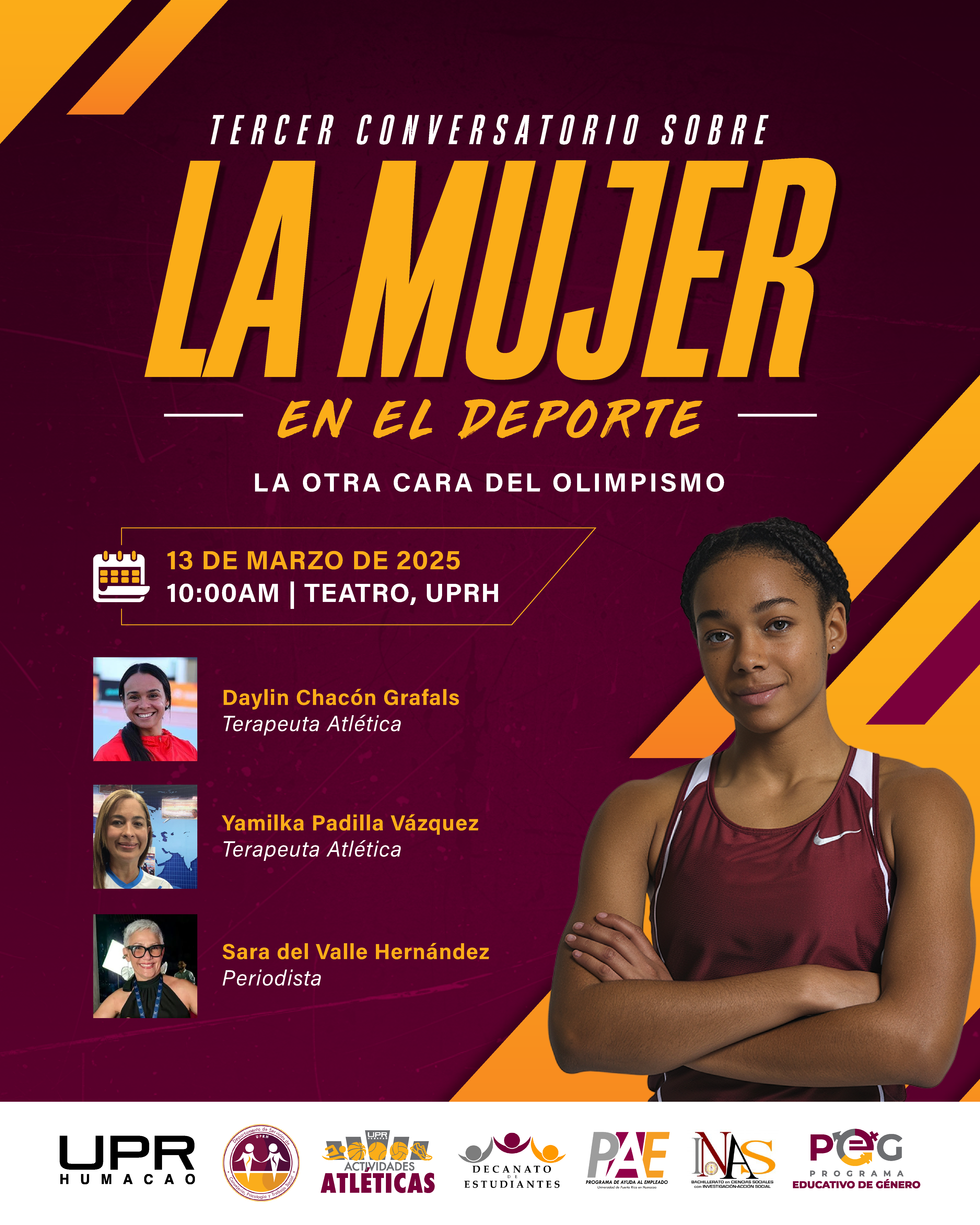 UPR en Humacao Celebrará el Tercer Conversatorio sobre la Mujer en el Deporte