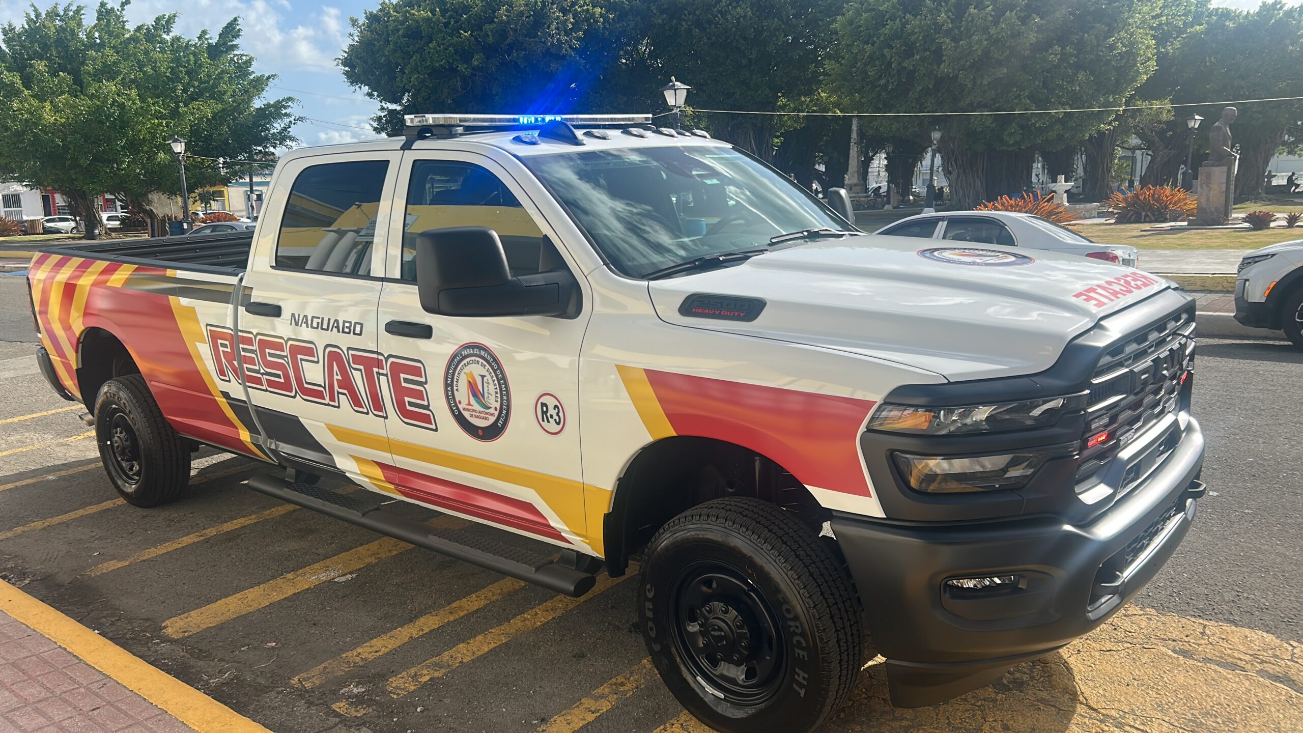 Naguabo fortalece la respuesta ante emergencias con nueva unidad especializada 4×4