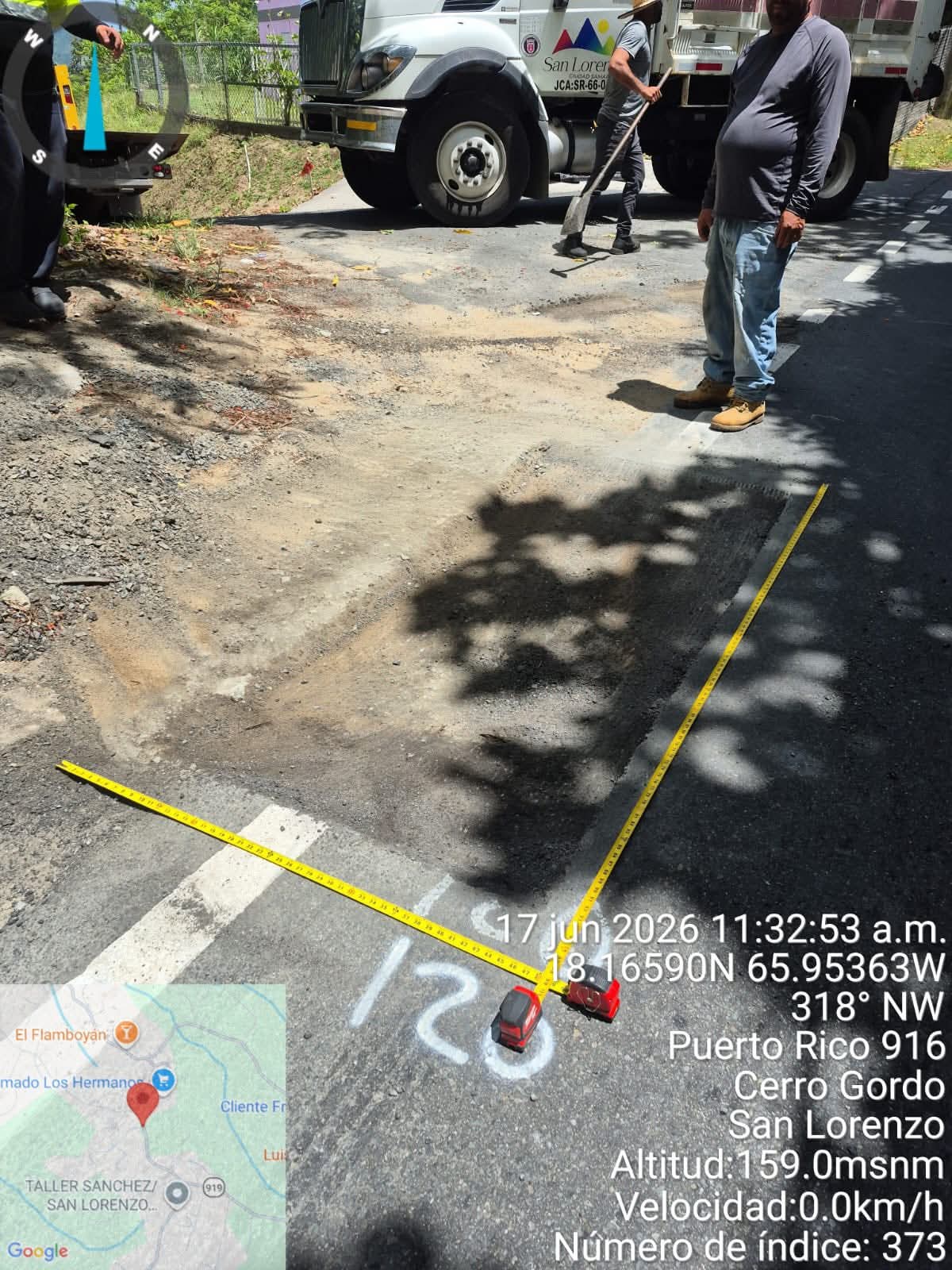 San Lorenzo repara más de 100 roturas en carreteras atribuidas a trabajos de la AAA 
