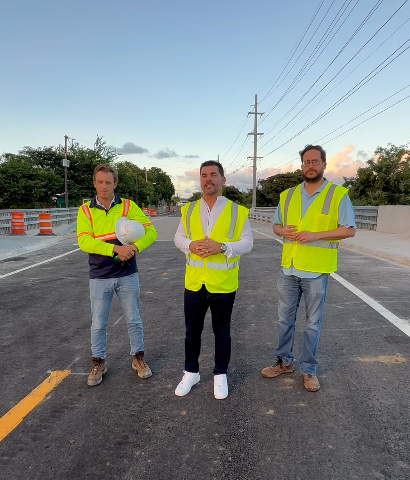 Ceiba anuncia apertura del Puente de Santa María tras una inversión de $12 millones
