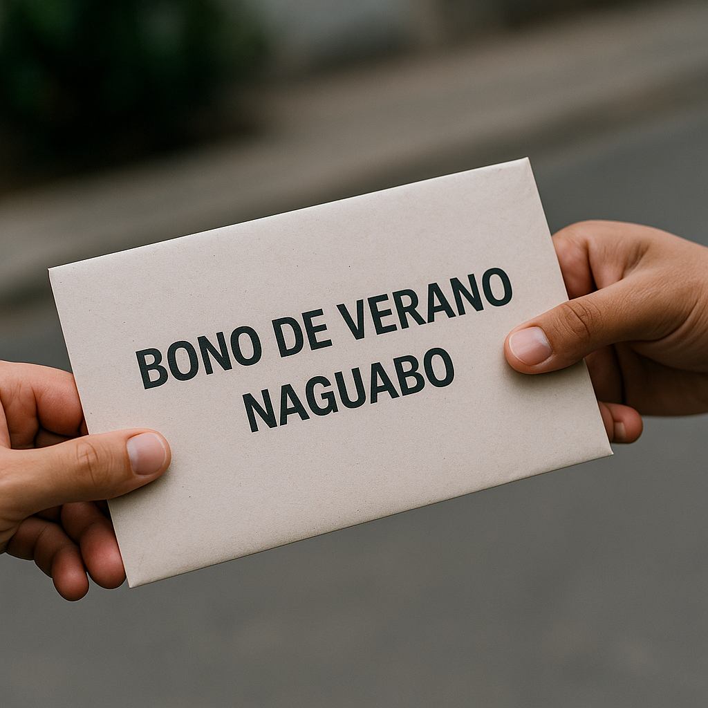 Anuncian la entrega del bono de verano a empleados municipales en Naguabo