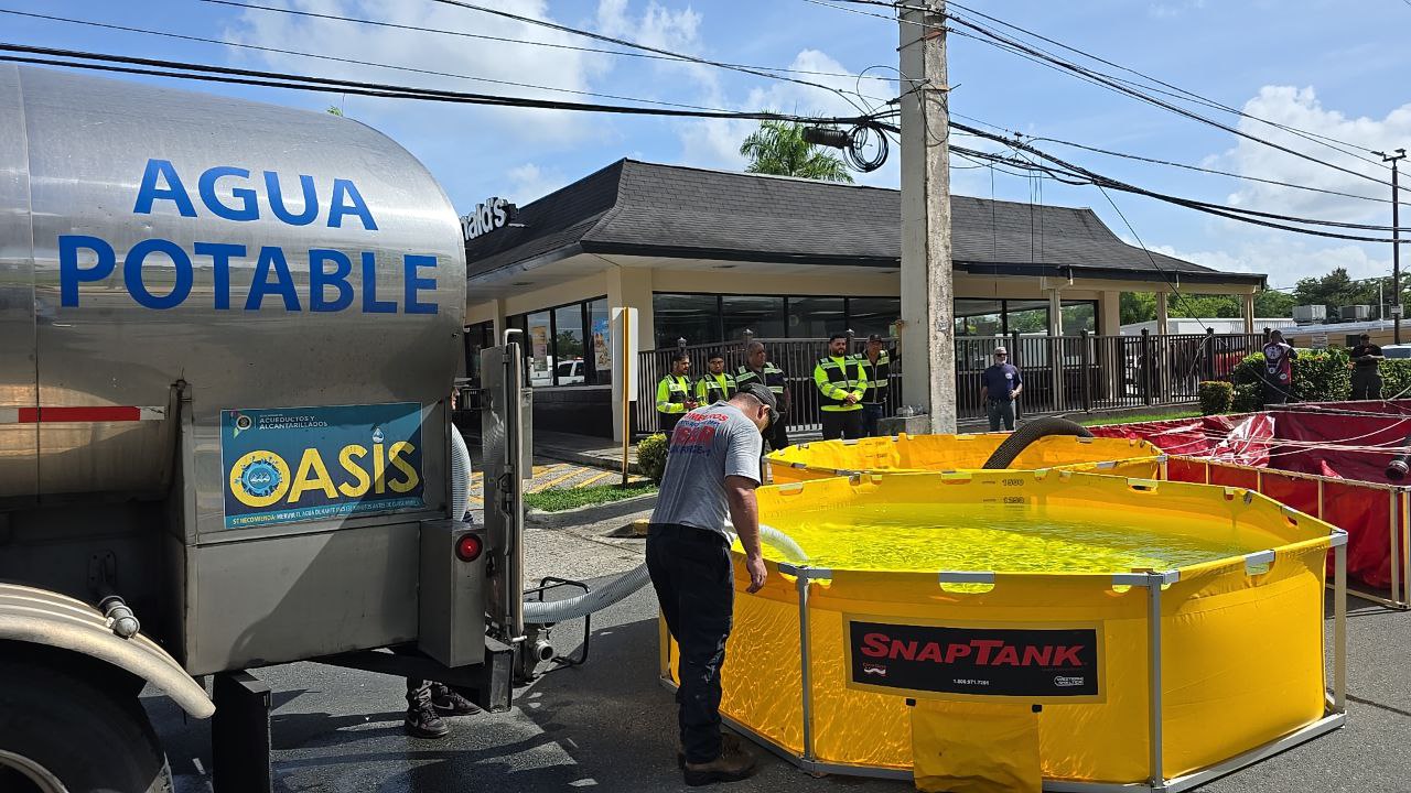 Acueductos realiza ajustes operacionales para aumentar suministro de agua en atención al incendio en Gurabo