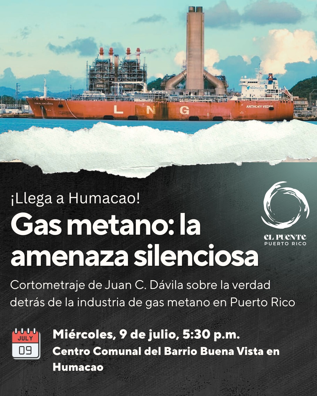 Convocan a humacaeños a participar sobre los riesgos de la utilización del gas metano