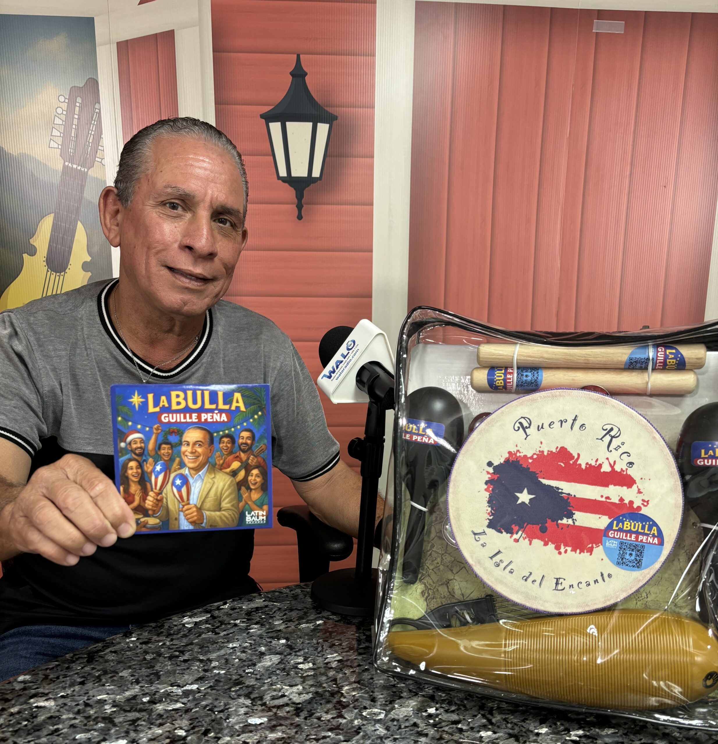 Guille Peña presenta su sencillo navideño “La Bulla” en WALO Radio