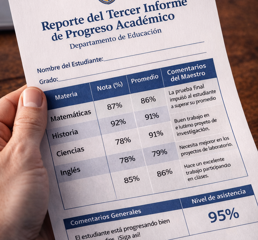 Educación entrega hoy del tercer Informe de Progreso Académico