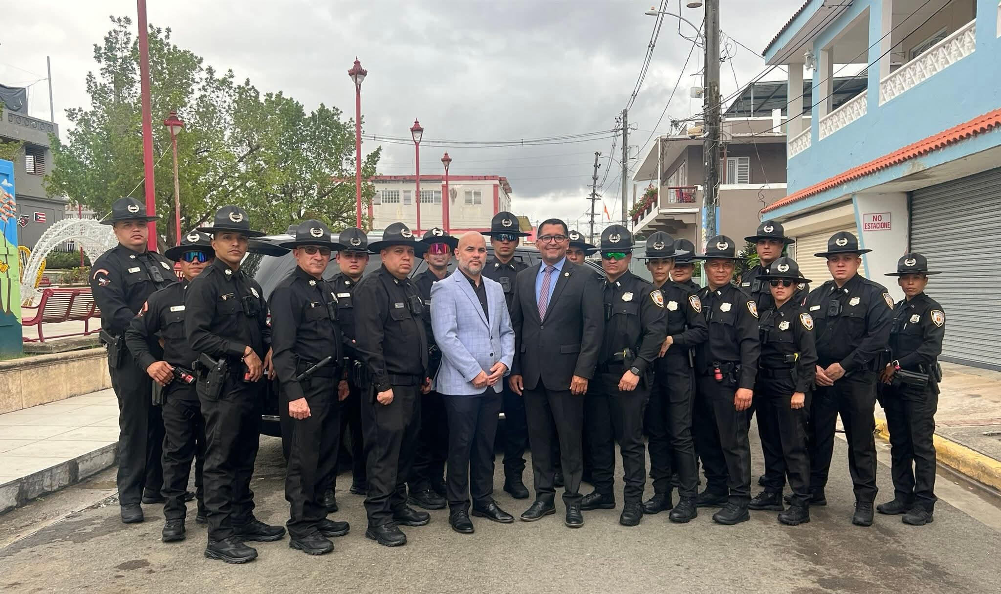 Alcalde de San Lorenzo anuncia nueve nuevos Policías Municipales 