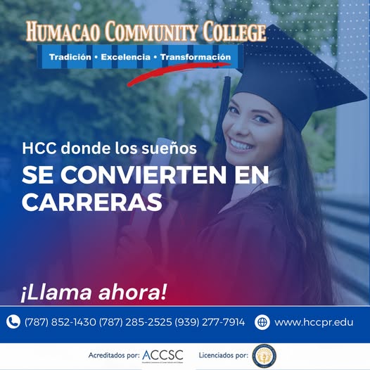 Humacao Community College abre matrícula para enero 2026 y exhorta a estudiantes a asegurar su espacio